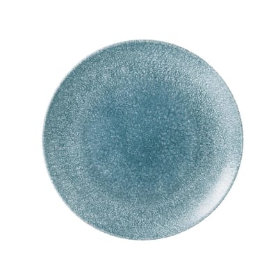 Churchill Raku Topaz Blue Evolve Coupe Bord 28.6cm (12 stuks)