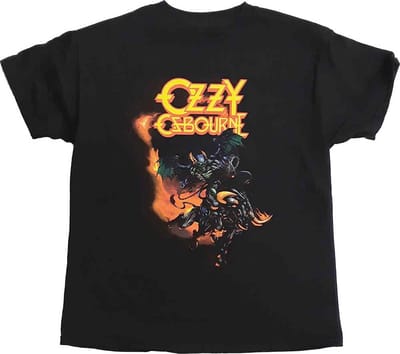 Ozzy Osbourne - Demon Bull Kinder T-shirt - Kids tm 10 jaar - Zwart