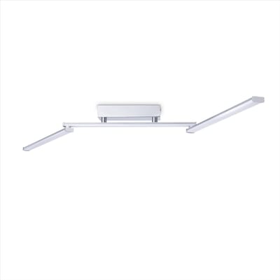 LED-Plafondlamp Dion chroom