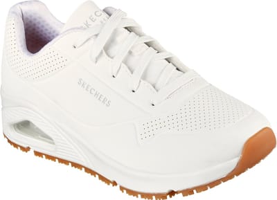 Skechers UNO SR Werkschoenen Dames Sneakers 108021EC WHT