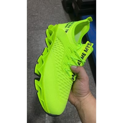 Koppelschoenen Nieuwe Herenschoenen Blade Sneakers Vliegende Messen Modetrend Heren Casual Hardloopschoenen 48 Trendy Schoenen 46 green