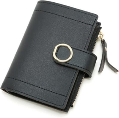 Pasjeshouder zwart - met rits - 12 pasjes - creditcardhouder - mapje voor pasjes - bankpashouder - card holder - card wallet - mannen en vrouwen