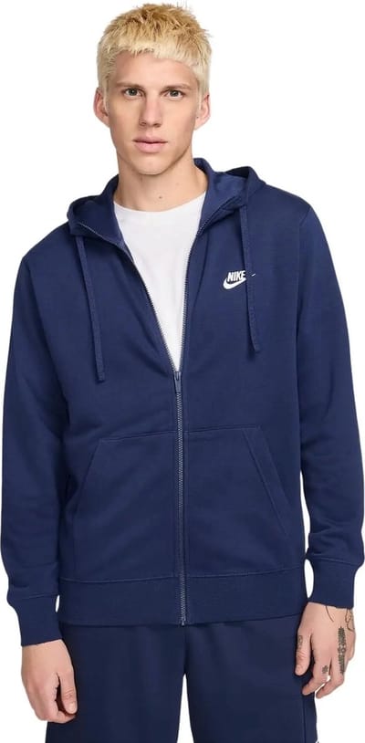 Nike Sportswear Club Full-Zip Sportvest heren Donkerblauw XL