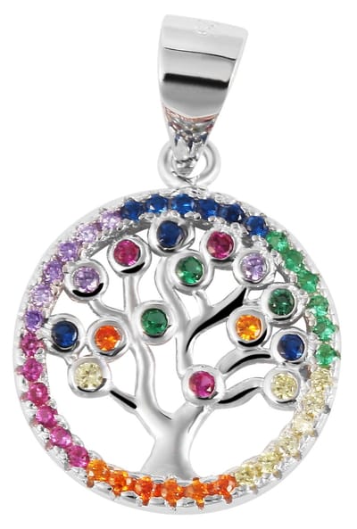 AKZENT Akzent dames hanger "Senta" van 925 Sterlingzilver, gerhodineerd, duurzaam