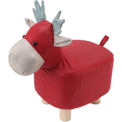 Repose-pieds Animaux Antidérapants Mignons Dessin Animé Forme Girafe Petits Tabourets Doux pour Enfants pour la Maison