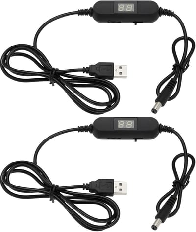Dailygoody - Usb Instelbare Spanningskabel - Voedingskabel Converter