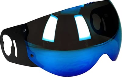 ROOF - V8 VIZIER Iridium Blue - Vizier helmen - Luxe helmvizieren - Vizier motorhelm.