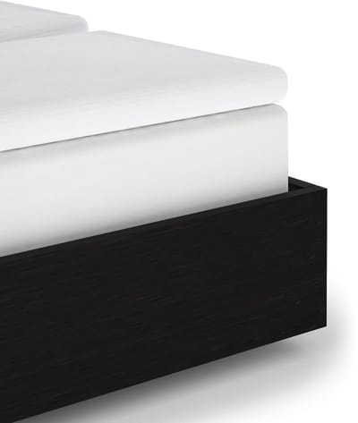 Heckettlane Hoeslaken Elementi-Split-Topper - Onderlaken voor Tweepersoonsbed - 160x200 cm - 100% Katoen-Satijn - Wit