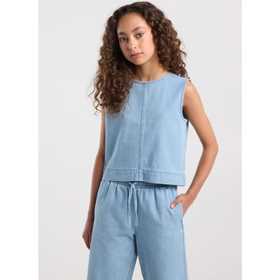 America Today Imke Jr Light Blue Maat: 170/176 | Overhemden Outlet | Unisex | Blauw