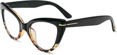 Grote Cat Eye Leesbril Dames & Heren - Anti Blauw Licht Computerbril - Fashionable Leesbril