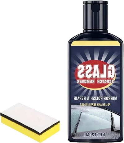 Autoglaskrasverwijderaar - Voorruitreiniger - Glas Reinigen - Krachtige Formule - 120 ml - Wit