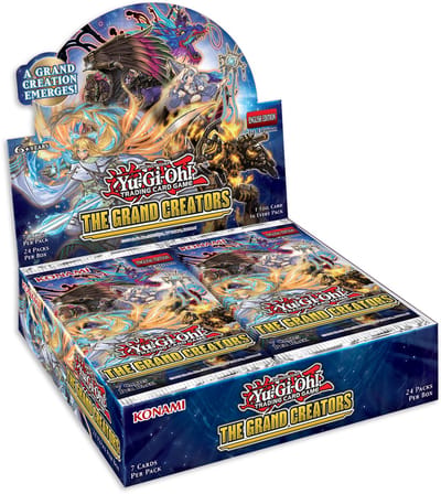 Yu-Gi-Oh! TCG - The Grand Creators Booster Pack Display (24 Boosters)