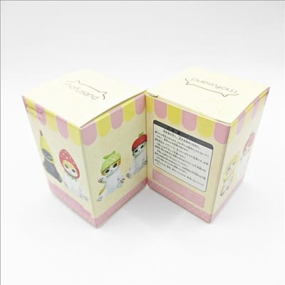 Mofusand Haai Kat Blind Box Cartoon Schattige Fruit Kat Figuurtjes Sieraden Poppen Speelgoed Fans Kinderen Kerstcadeaus Willekeurig 1St beige