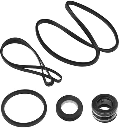 Dailygoods- Afdichting Reparatieset - Pakking O-ring - Compatibel met Hayward Super Pump - Slijtvast en Corrosiebestendig - Eenvoudig te Installeren - Zwart