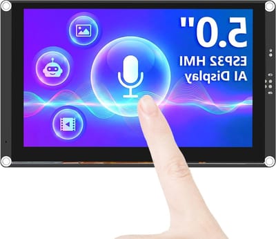 5" HMI Touchscreen met ESP32-S3 | AI-gestuurd IPS Scherm (800 x 480) voor Slimme Toepassingen en Projecten