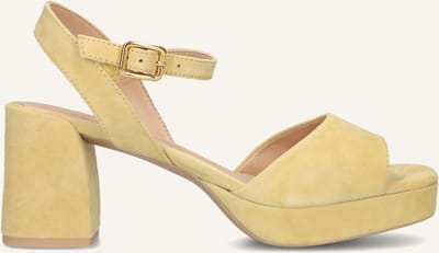 Unisa Ney Sandalen - Dames - Butter yellow - Maat 40