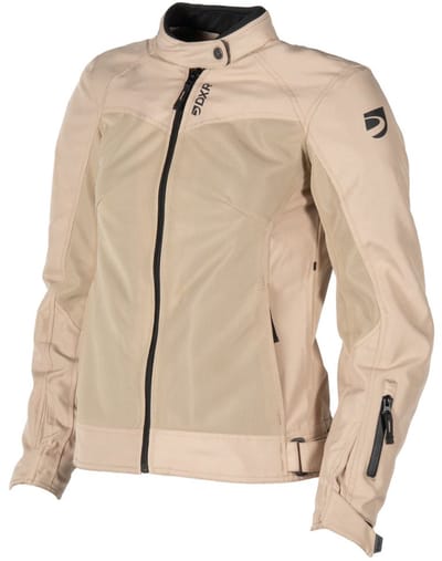 MOTOBLOUZ Motorjas STREAM AIR EVO DAMES vrouw| Zomer|Zand/Beige 38 CE-gekeurd