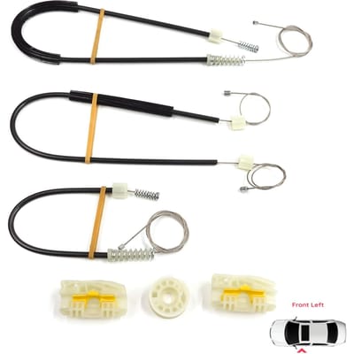 BWR453 Kit de réparation de lève-vitre électrique Porte avant gauche pour Seat Leon MK2 1P 1P1 2005-2012 5 portes HB 1P0837461A