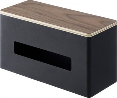 Yamazaki Tissuebox Dubbelzijdig - Rin - Bruin