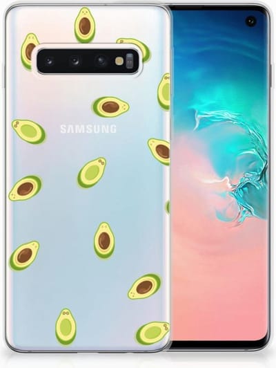 Samsung Galaxy S10 Siliconen Case Avocado
