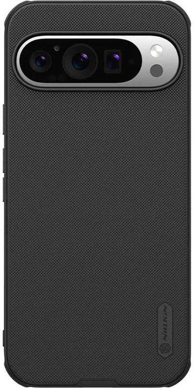 Nillkin Frosted Shield Hoesje Geschikt voor Google Pixel 9 Pro XL | Compatibel met MagSafe | Back Cover met Magneet | Zwart