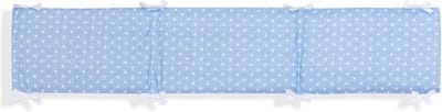 Interbaby Boxkleed Ster Junior 40 X 185 Cm Katoen Blauw