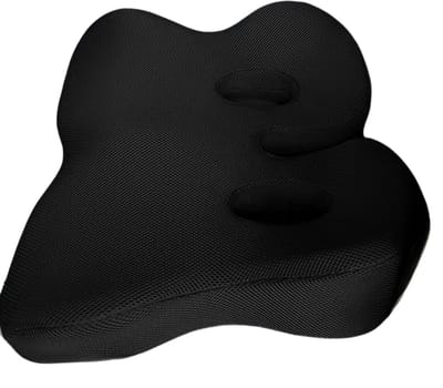 Memory Foam Autostoelkussen – Ergonomisch Ademend Stoelkussen voor Auto – Zitkussen Ondersteuning Bestuurders – Verlicht Rugpijn, Zitpijn, Aambeien en Ischias – Comfortabel Auto Stoel Pad
