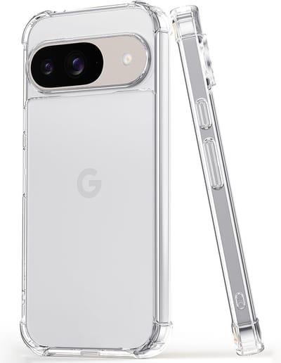 Hoesje geschikt voor Google Pixel 9 - Techsuit Shockproof Silicone Back Cover - Transparant
