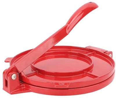 Handmatige Tortilla Pers - 9.8 Inch Aluminium Deegpers voor Pannenkoeken en Flatbreads