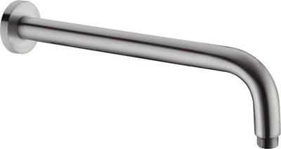 Owen & Finch Gebogen Wandarm Brushed Gun Metal PVD