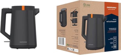 Elektrische Waterkoker - Warmwaterketel - Snel Water Koken - Verborgen Verwarmingselement - 17 Liter - Grijs Terracotta