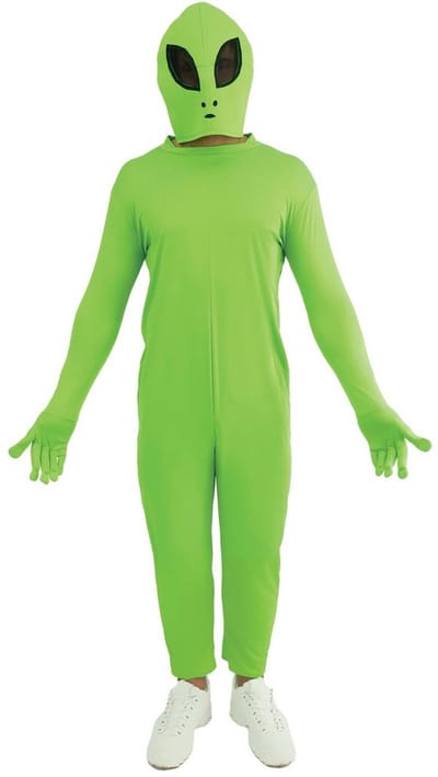 PTIT CLOWN - Groen Alien Kostuum voor volwassenen - S/M