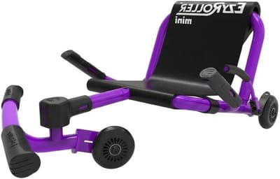 Mini Driewieler - Kindervoertuig Bewegingsspeelgoed - Buiten Spelen - Aandrijving door slingerbeweging - Tot 25 kg - Paars