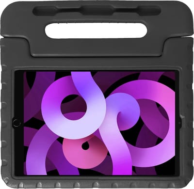Hoesje - Geschikt voor Apple iPad Air 6 (2024) - 11 inch - 6e Generatie - M2 - Kinderhoes Shockproof Bumper - Kidsproof Case - Tablet Hoes - Kinder Hoes Cover - Zwart