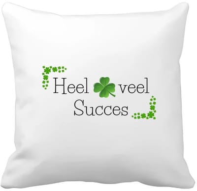 Akyol - heel veel succes Kussen hoes - Collega - werknemers - bedankje - cadeautje voor collega - kado - afscheids cadeau - 40 bij 40 cm
