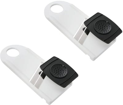 Set van 2 handmatige keukenmandolines met dubbele snede en handbeschermer Fackelmann Basic