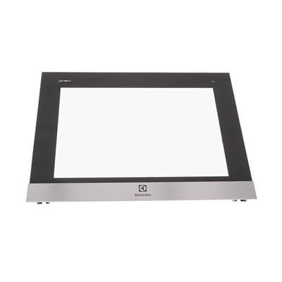 AEG voorste glas, inox, Electrolux, 596x466mm 140144772245