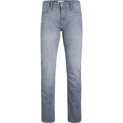 Jack And Jones Herenjeans met 5 zakken en rechte pasvorm (Grijze Denim)