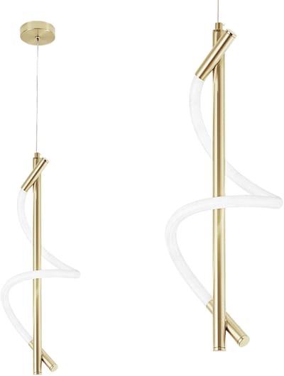 Toolight Led G015-Cp Hanglamp Goud
