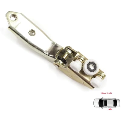 Charnière de guidage à rouleau central de porte coulissante arrière gauche BDP27 701843335A pour VW Transporter T4 Caravelle 1990-2003 UK PASSAGER