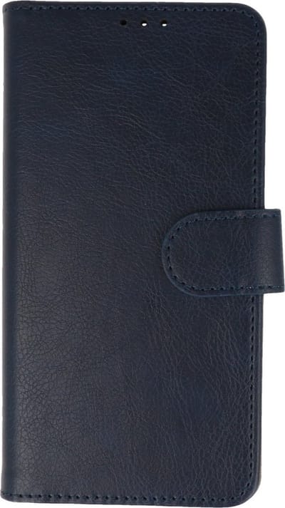 Zakelijke Book Case Telefoonhoesje - Portemonnee Hoesje - Geschikt voor de Samsung Galaxy A06 - Navy
