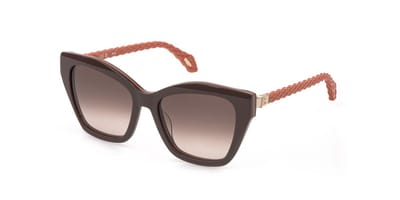 Just Cavalli SJC175 Top marrone+arancio lucido 55/18/140 WOMAN Zonnebrillen