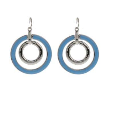 Behave - Oorbellen - Retro Rond Design - Zomertrend Look - 4.5 cm