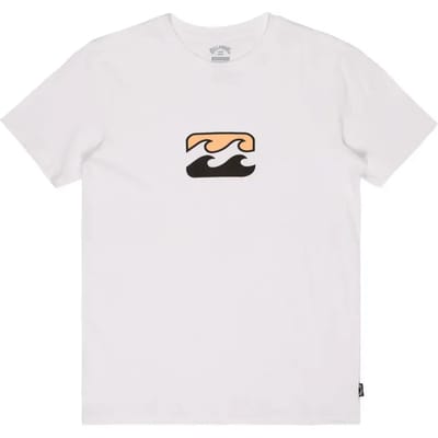 Billabong Icon Wave T-shirt Met Korte Mouwen Wit 12 Years Jongen