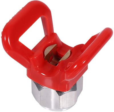 Dailygoods- Spuitmond Omkeerbaar - Spuitmond met Tipafdichting - Airless Spuitmondbescherming - Spuitmond voor Verfspuitsystemen - Spuitmond voor Thuisgebruik - Geschikt voor Gebouwen en Dekken - Spuitkop