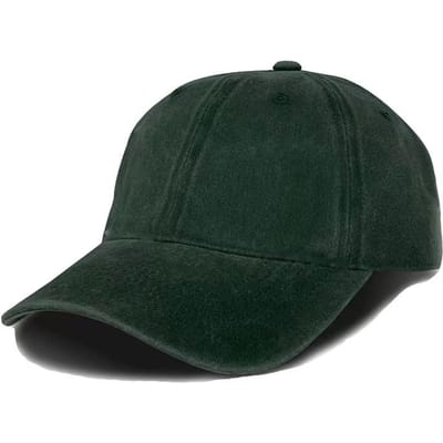 Zachte Gewassen Effen Kleur Baseballpet Met Gebogen Klep Denim Eendenbek Zon Hoed Unisex Vintage Stijl Vanaf Twee Stukken Adjustable black