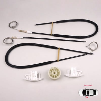 BWR586 Elektrische Raammechanisme Reparatieset Linkerdeur voor Renault Megane MK2 BM CM 2002-2009 3-Deurs Hatchback Coupé 8200325138