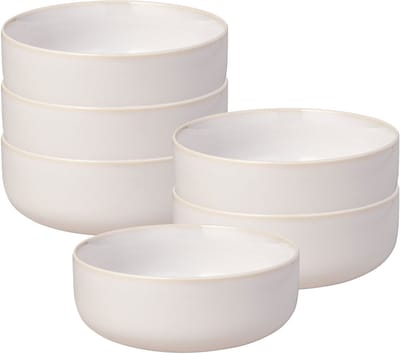 Villeroy & Boch - Crafted Cotton Kommen 6 stuks 16cm