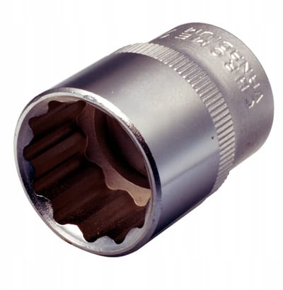 KS Tools dopsleutel 1/2" 12-zijdig, 21 mm, chroom-vanadiumstaal