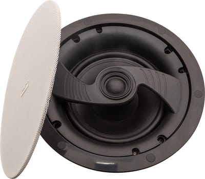 Luidspreker standaard Eagle - Speaker 8ohm - 2-weg plafondluidspreker - Box met verzonken magnetische grill - Wit